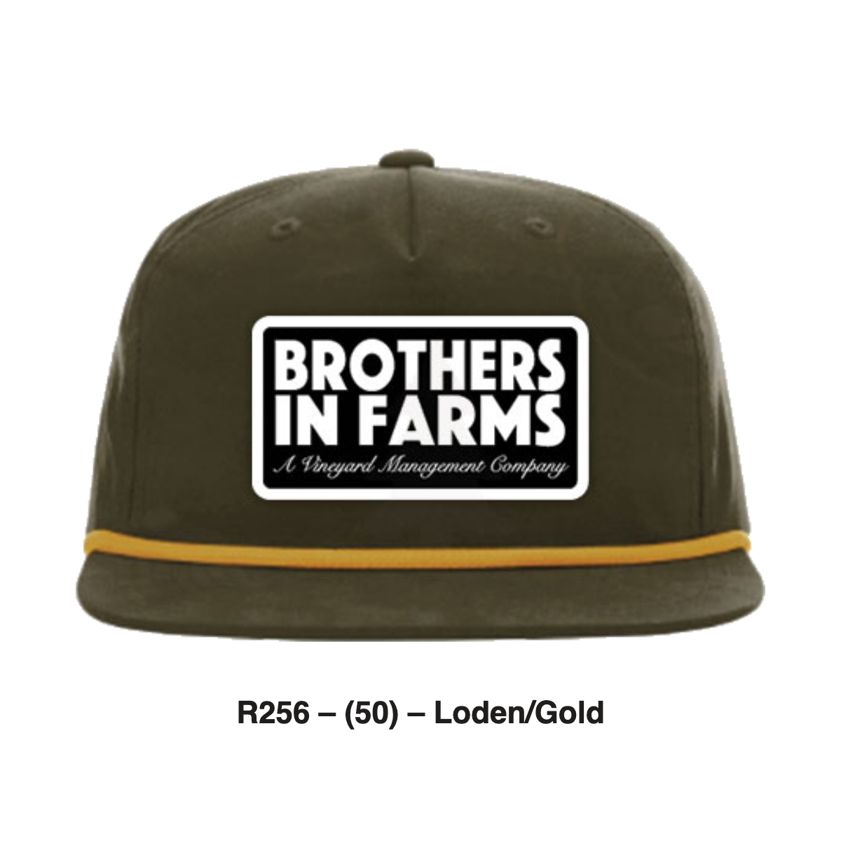 Brothers In Farms Rope Patch Hat