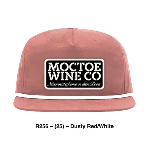 Moctoe Wine Co Rope Patch Hat