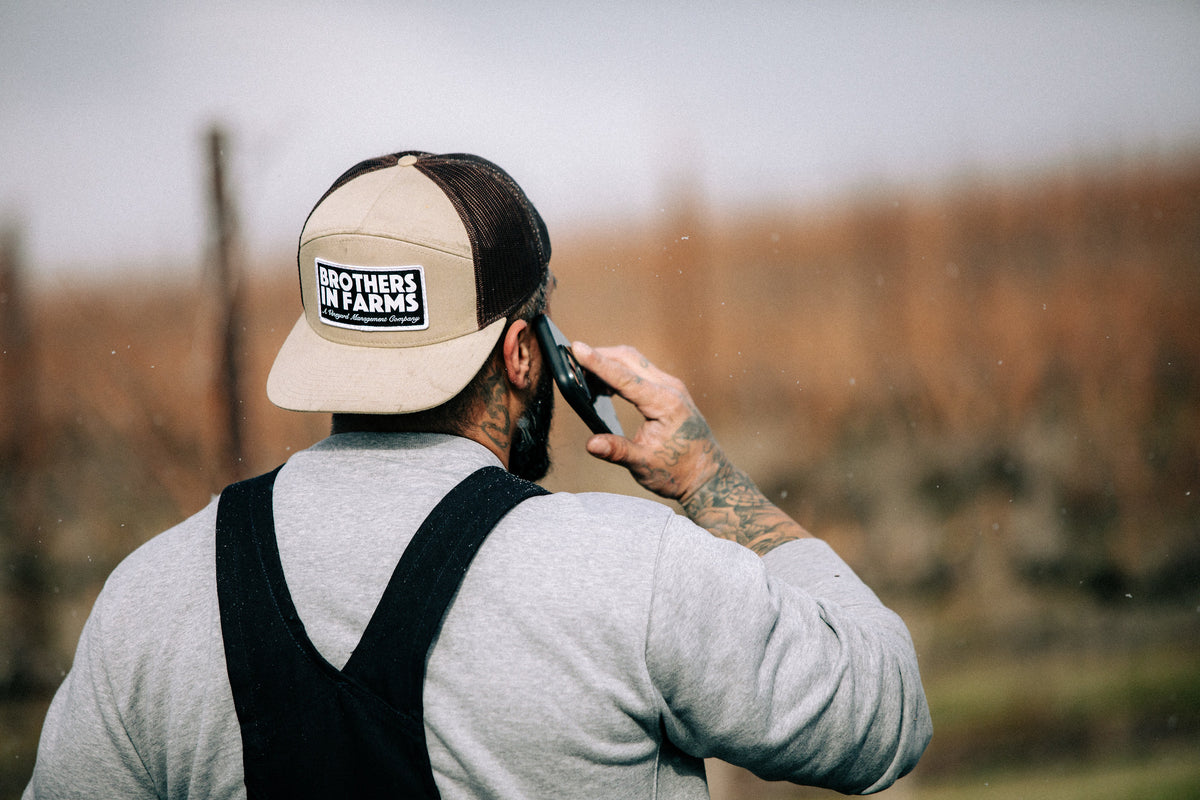 Brothers In Farms Trucker Patch Hat